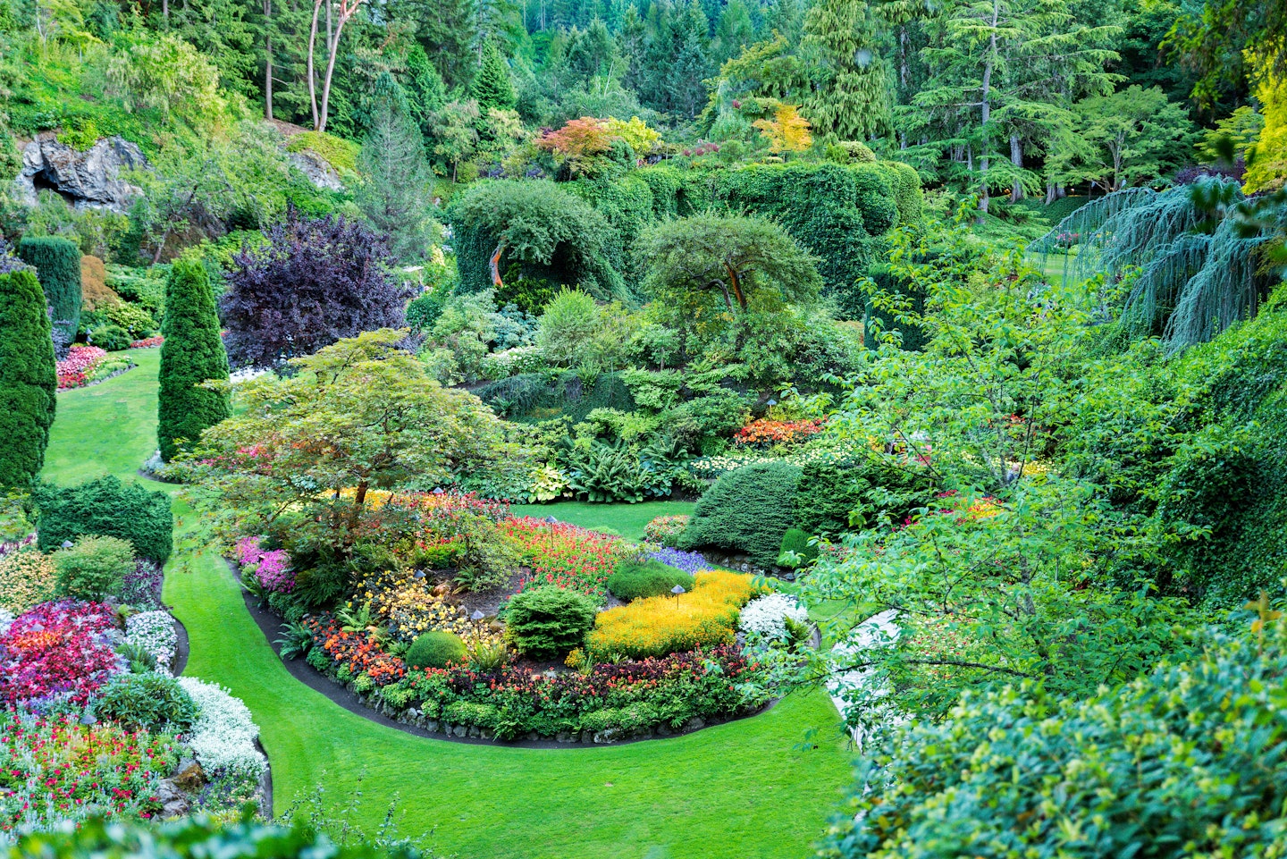 Blooming Gardens in British Columbia Blooming Gardens in British Columbia